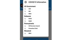 COVID-19 information on HeNN app